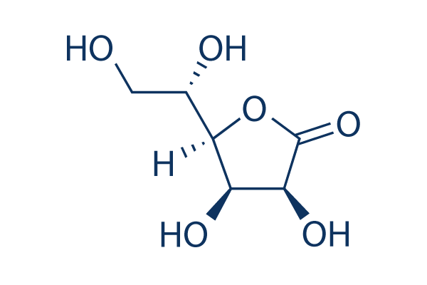 L-Gulono-1,4-lactone化学構造