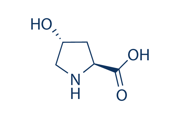 L-Hydroxyproline化学構造