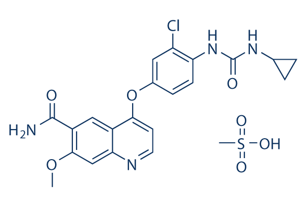 Lenvatinib Mesylate化学構造