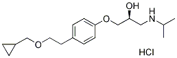 Levobetaxolol HCl化学構造