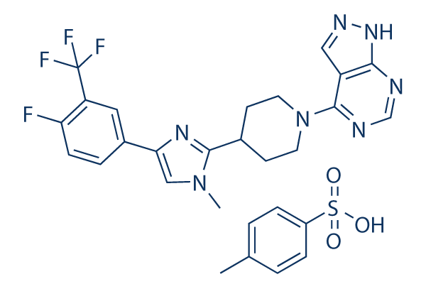 LY2584702 Tosylate化学構造
