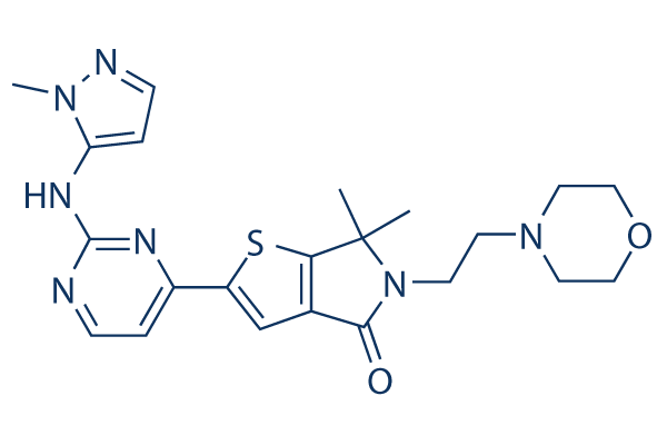 Temuterkib (LY3214996)化学構造