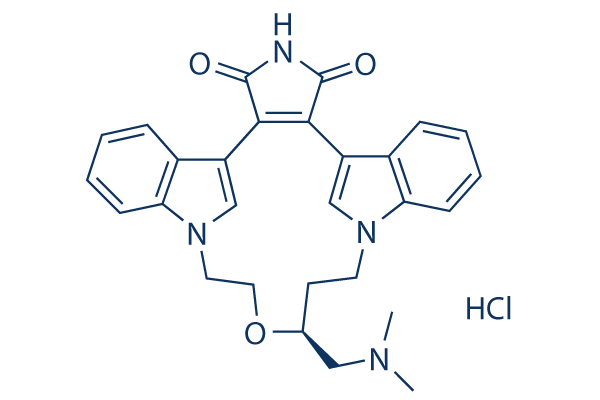 Ruboxistaurin (LY333531) HCl化学構造