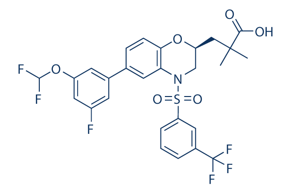Cintirorgon (LYC-55716)化学構造