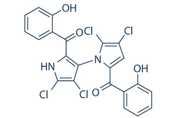Marinopyrrole A (Maritoclax)化学構造
