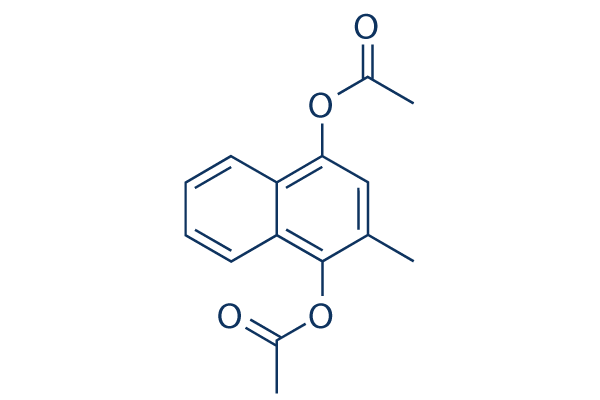 Menadiol Diacetate化学構造