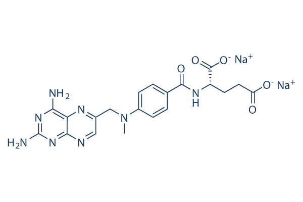 Methotrexate disodium化学構造