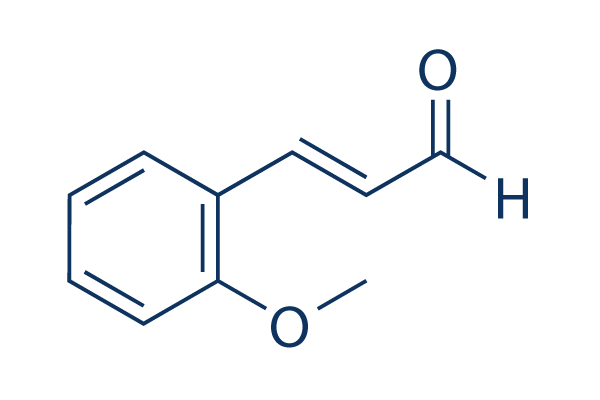 2-methoxycinnamaldehyde化学構造