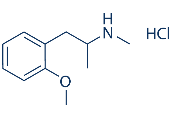 Methoxyphenamine Hydrochloride化学構造