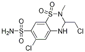 Methyclothiazide化学構造
