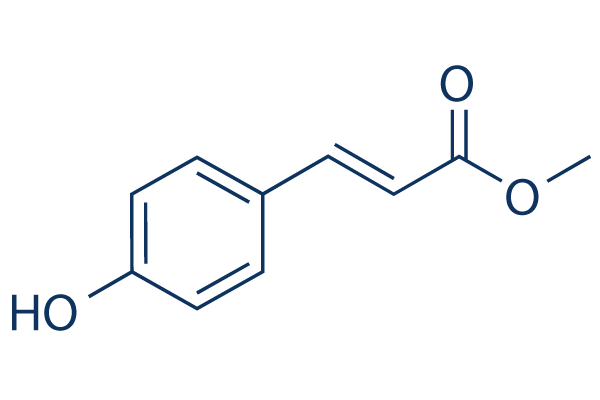 Methyl 4-hydroxycinnamate化学構造