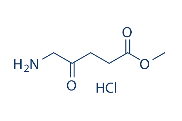 Methyl Aminolevulinate Hydrochloride化学構造
