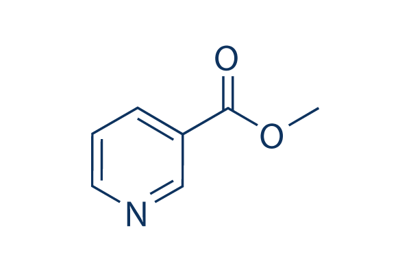 Methyl nicotinate化学構造