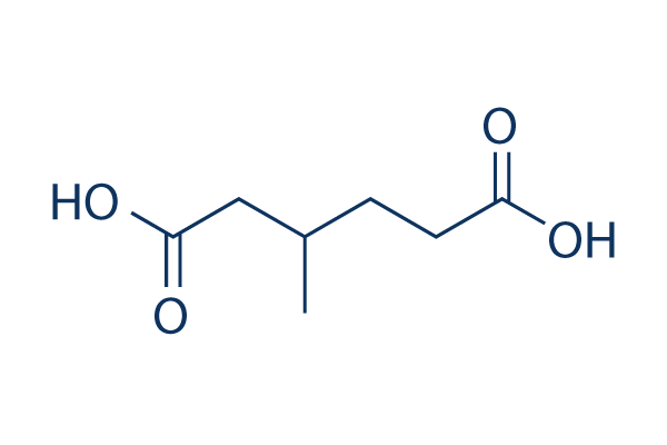 3-Methyladipic acid化学構造