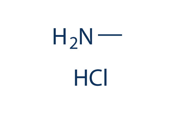 Methylamine hydrochloride化学構造