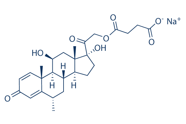 Methylprednisolone sodium succinate化学構造
