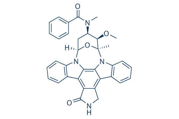 Midostaurin (PKC412)化学構造