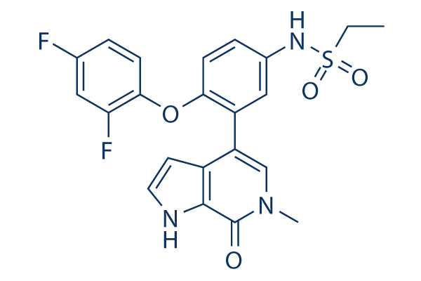 Mivebresib (ABBV-075)化学構造