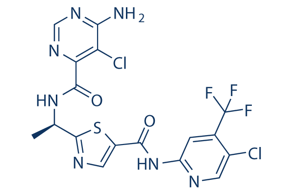 Tovorafenib (MLN2480)化学構造