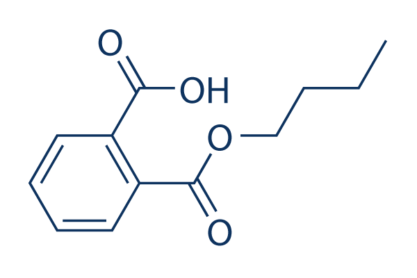 Monobutyl phthalate化学構造