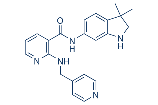 Motesanib (AMG-706)化学構造