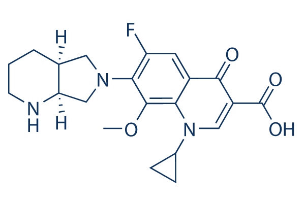 Moxifloxacin化学構造