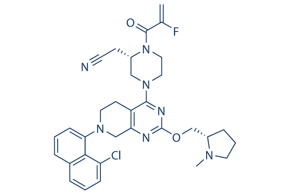 Adagrasib (MRTX849)化学構造