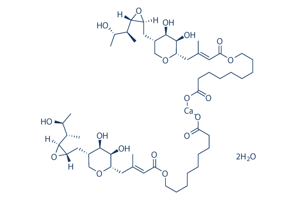 Mupirocin calcium化学構造