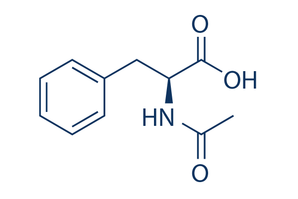 N-Acetyl-L-phenylalanine化学構造