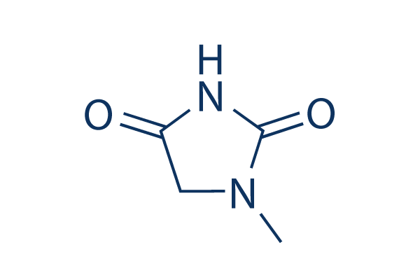 N-Methylhydantoin化学構造