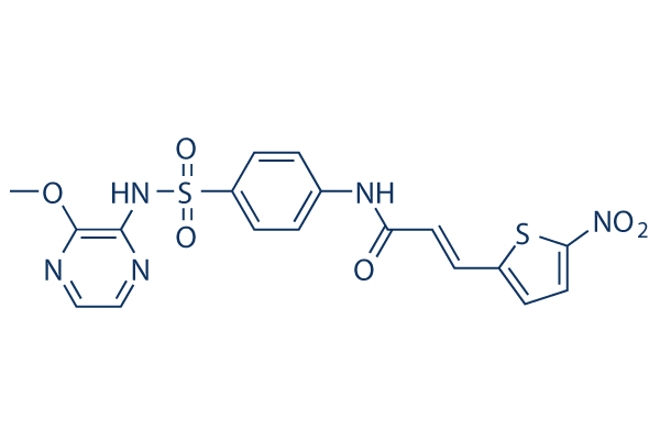 Necrosulfonamide化学構造