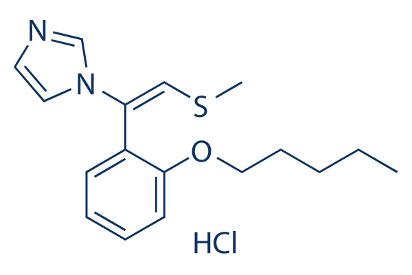 Neticonazole Hydrochloride化学構造
