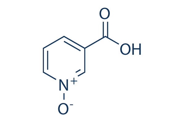 Nicotinic acid N-oxide化学構造
