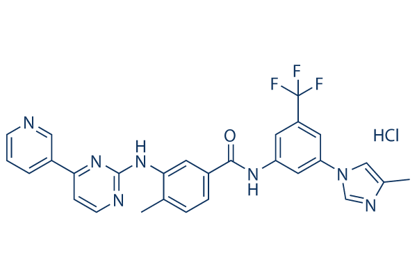 Nilotinib hydrochloride化学構造