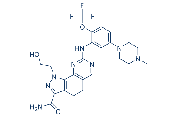 Onvansertib (NMS-P937)化学構造