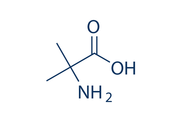 2-Aminoisobutyric acid化学構造