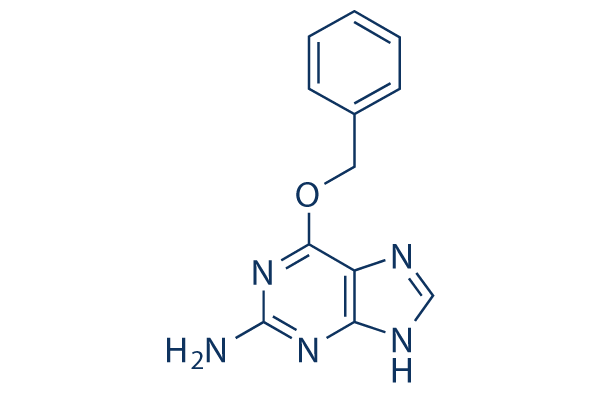 O6-Benzylguanine化学構造