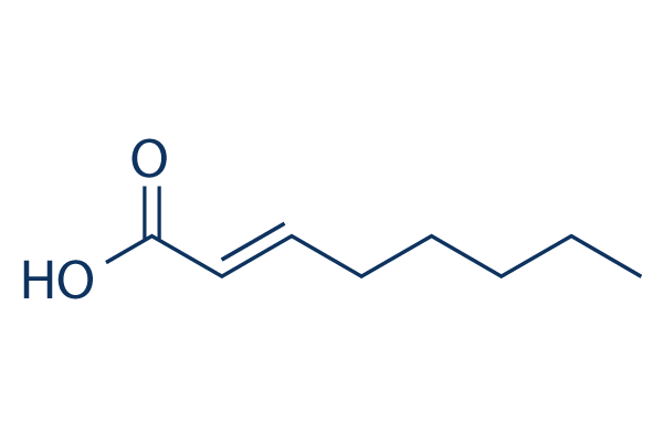 2-Octenoic acid化学構造
