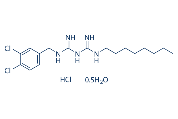 Olanexidine Hydrochloride semihydrate化学構造