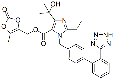 Olmesartan Medoxomil化学構造