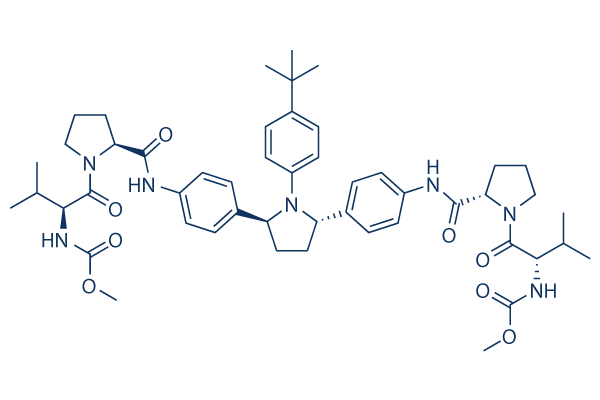 Ombitasvir (ABT-267)化学構造