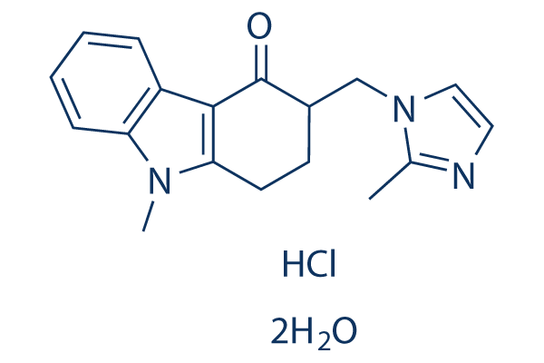 Ondansetron Hydrochloride Dihydrate化学構造