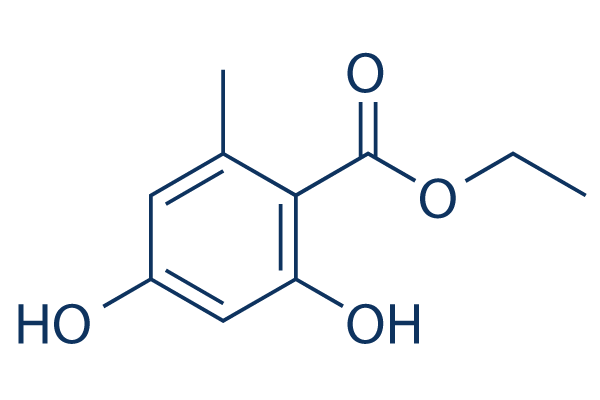Orsellinic acid ethyl ester化学構造