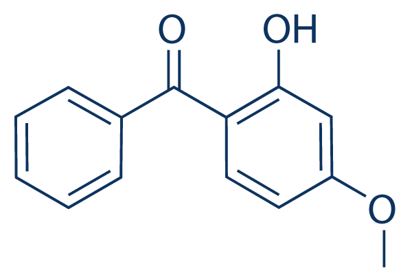 Oxybenzone化学構造