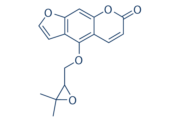 Oxypeucedanin化学構造