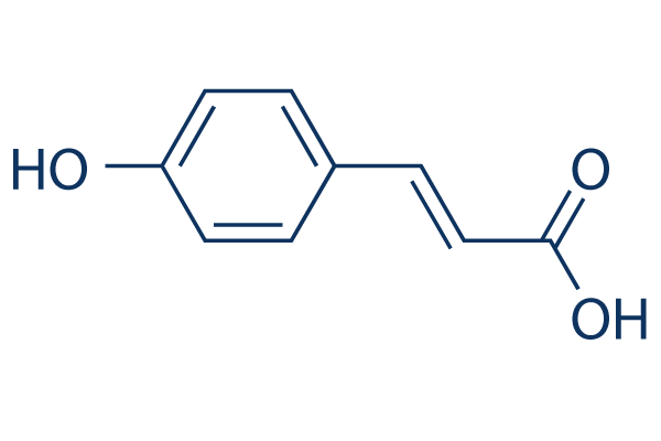 p-Coumaric Acid化学構造