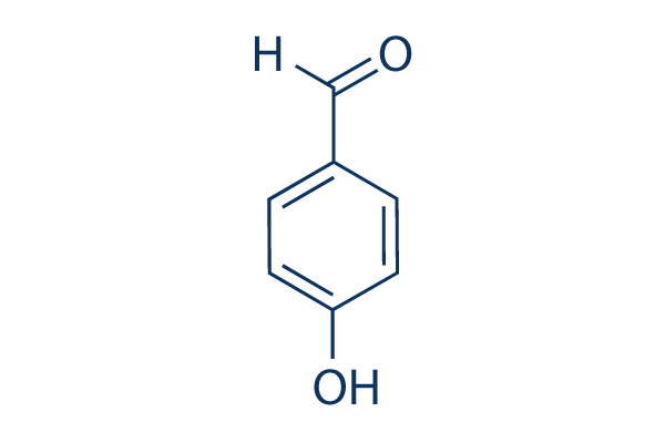 p-Hydroxybenzaldehyde化学構造