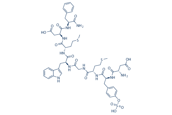CCK Octapeptide (Sincalide)化学構造