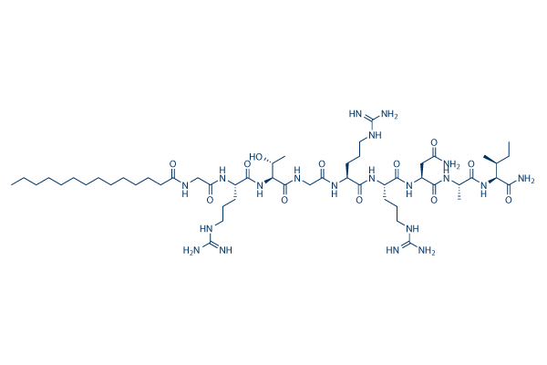 PKI 14-22 amide,myristoylated化学構造