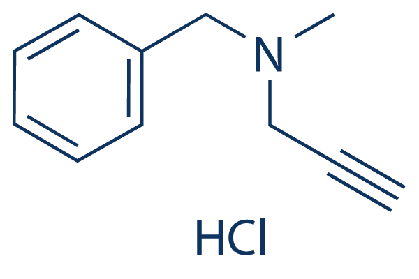 Pargyline hydrochloride化学構造